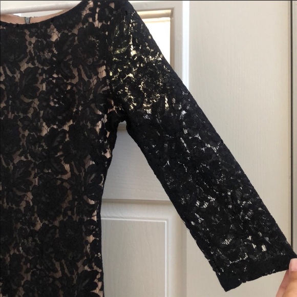 Black lace Vince Camuto Dress - Picture 3 of 3